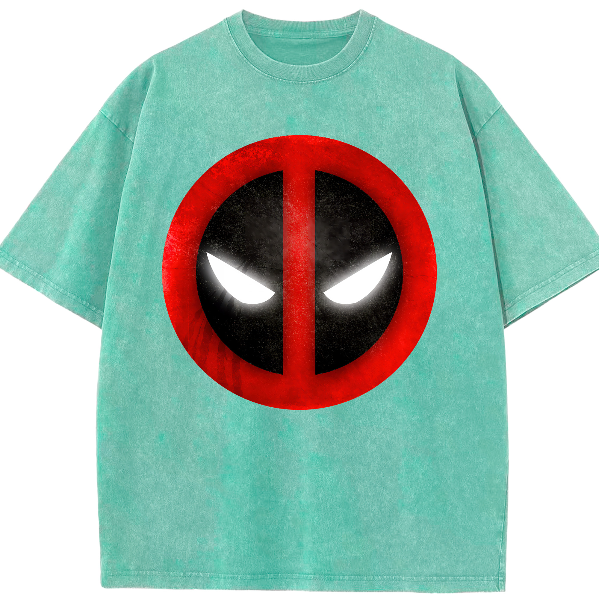 （画像用） Deadpool デッドプール 綿100% ヴィンテージ風 半袖Tシャツ（フロントプリント）